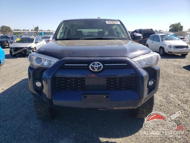 JTENU5JR7M5886116 2021 TOYOTA 4RUNNER photo no. 5