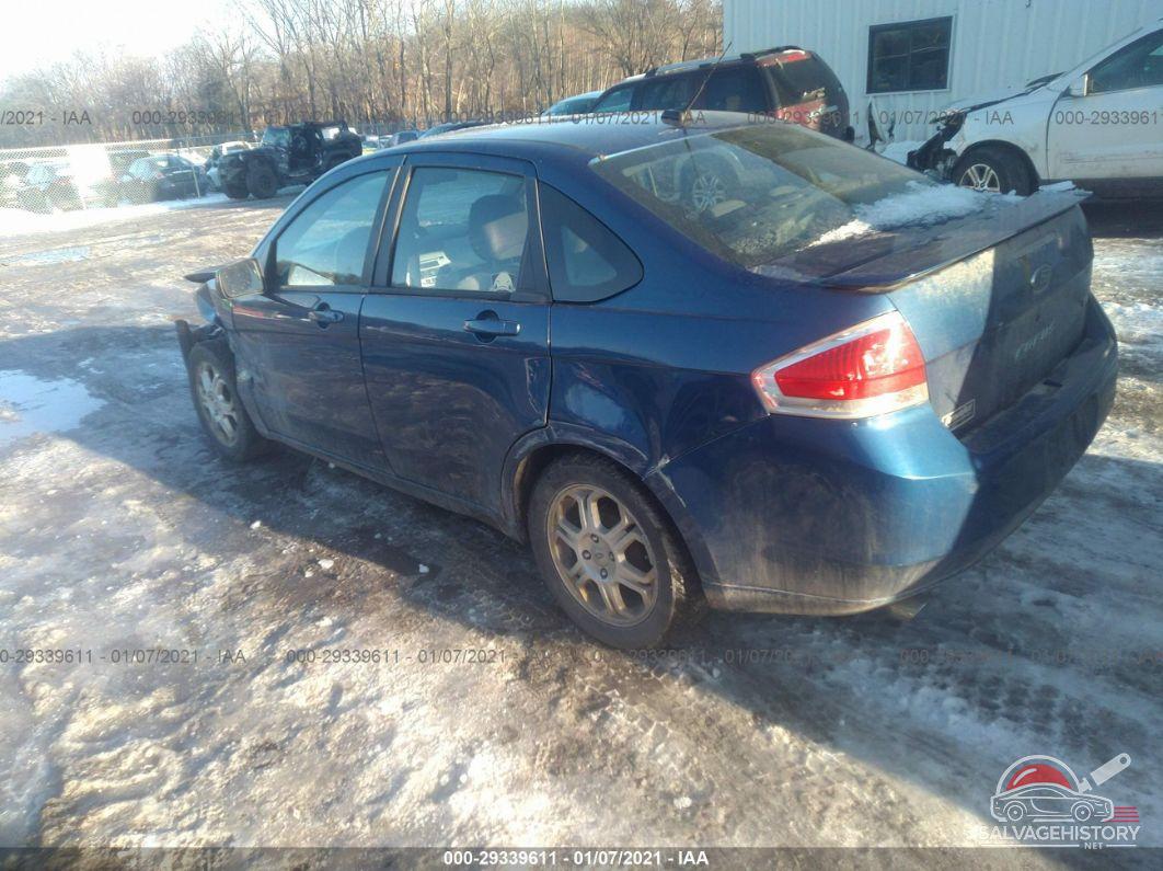 1FAHP36NX9W237338 2009 FORD FOCUS photo no. 3
