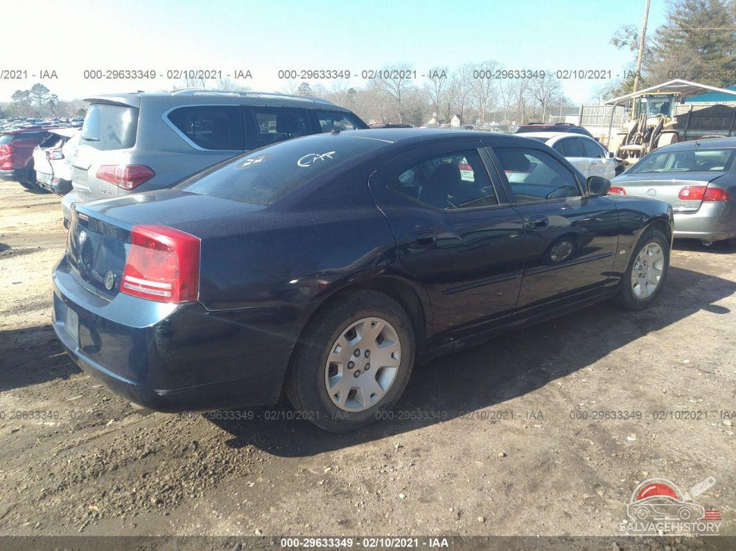 2B3KA43GX6H185217 2006 DODGE CHARGER photo no. 4
