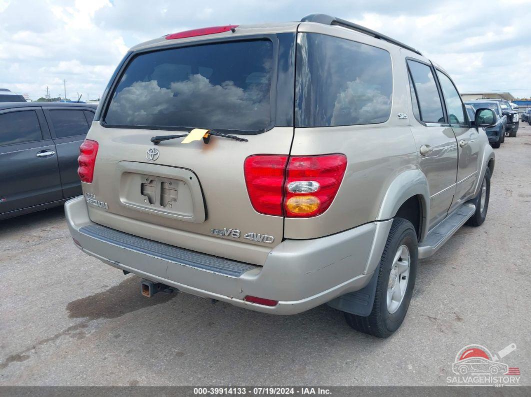 5TDBT44A32S090464 2002 TOYOTA SEQUOIA photo no. 4