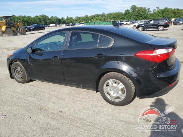KNAFK4A65G5540789 2016 KIA FORTE photo no. 2