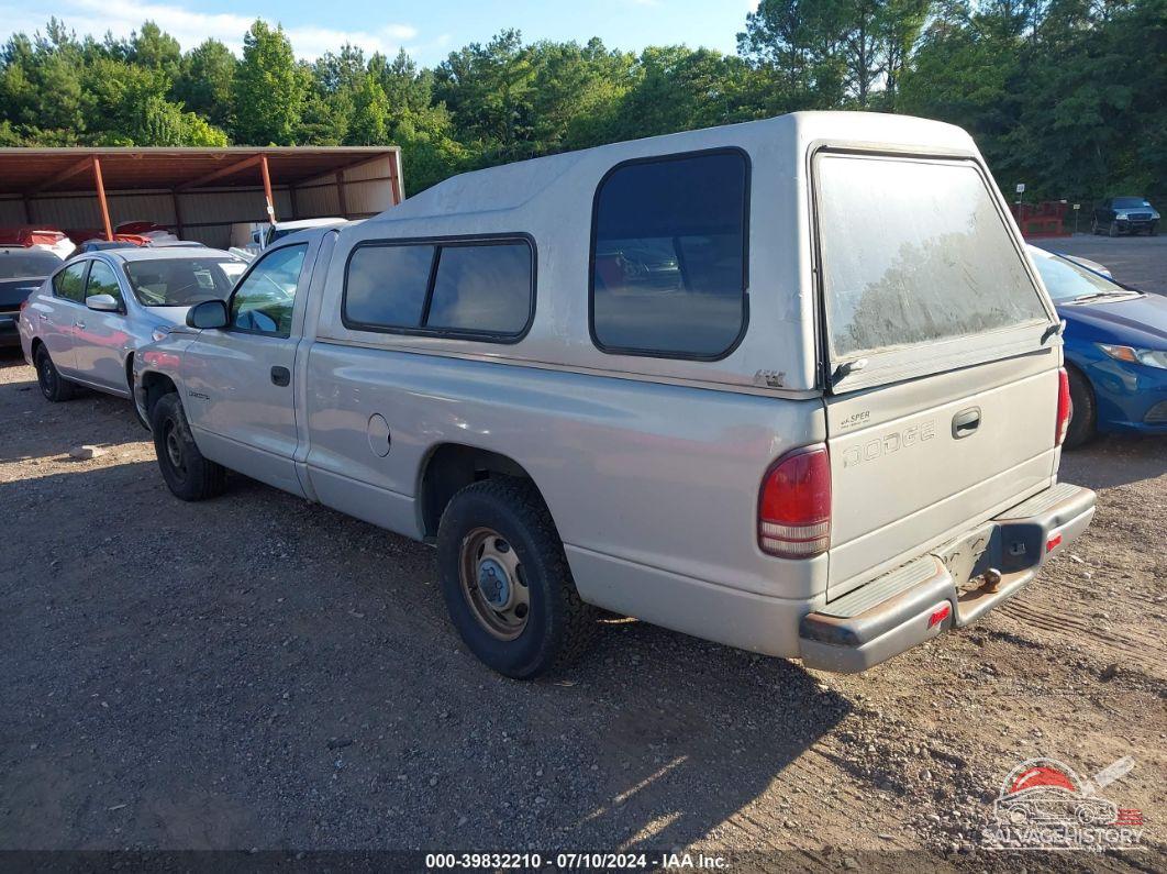1B7FL26X5WS592882 1998 DODGE DAKOTA photo no. 3