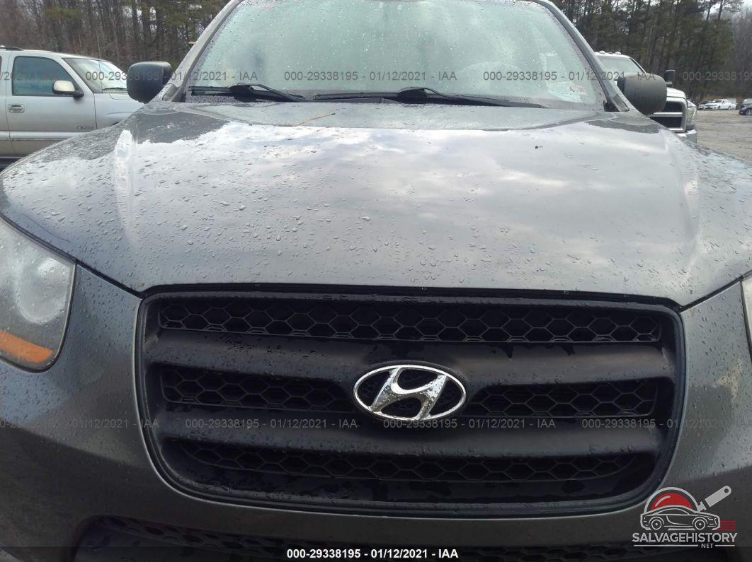 5NMSG13DX9H255907 2009 HYUNDAI SANTA FE photo no. 10