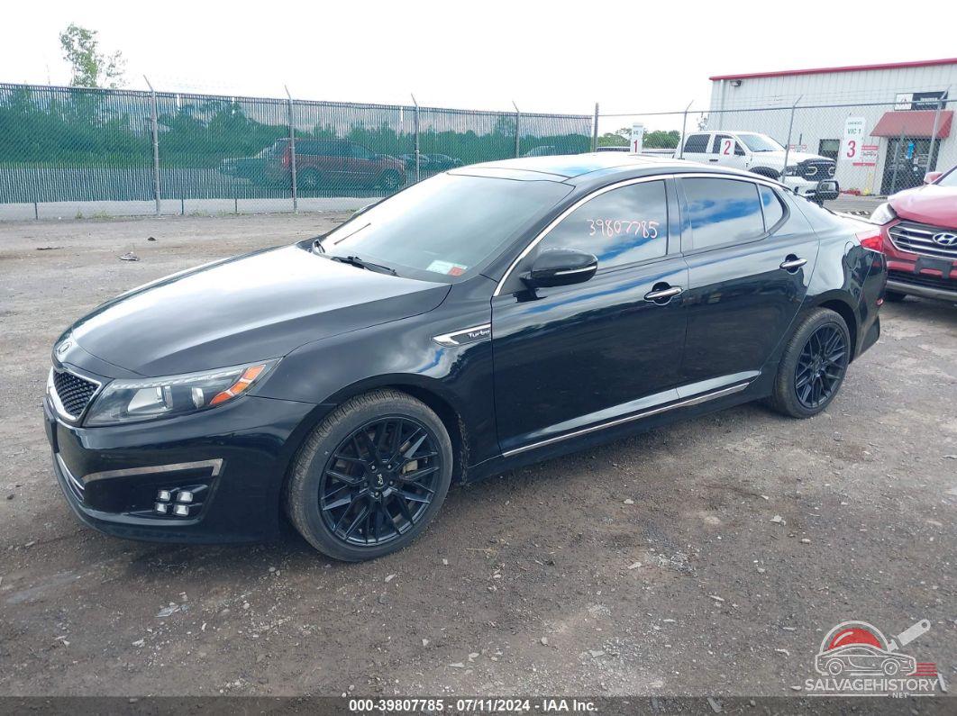 5XXGR4A67FG481743 2015 KIA OPTIMA photo no. 2