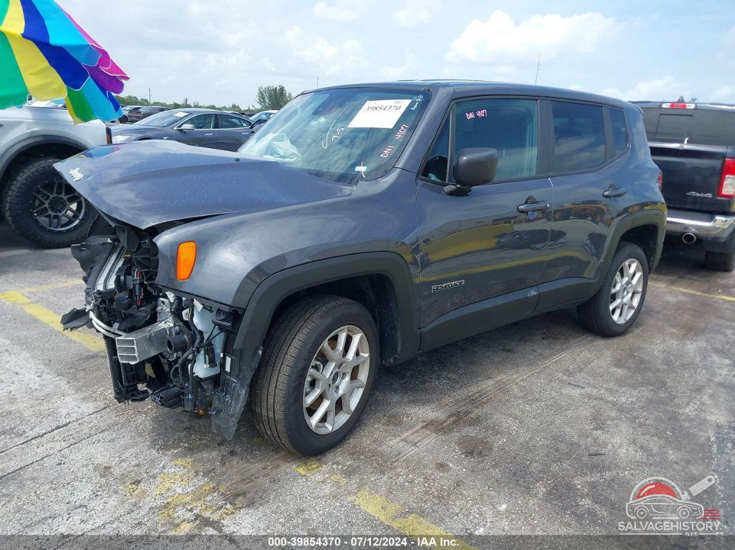 ZACNJDB15PPP67425 2023 JEEP RENEGADE photo no. 2