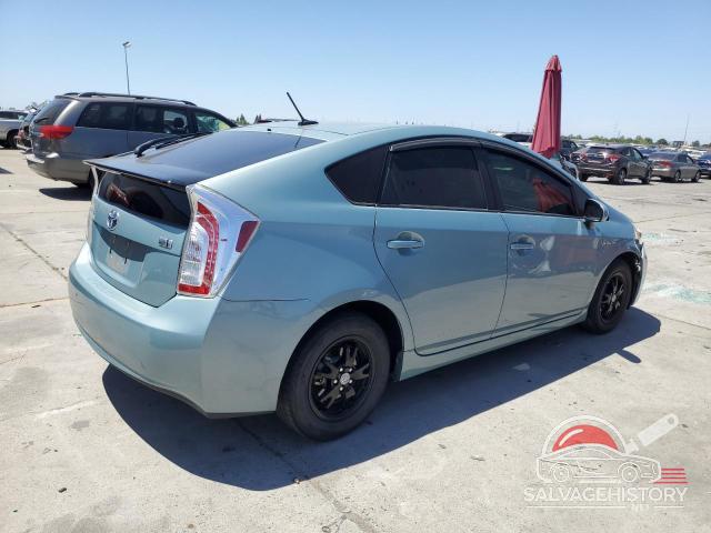 JTDKN3DU2C5464052 2012 TOYOTA PRIUS photo no. 3