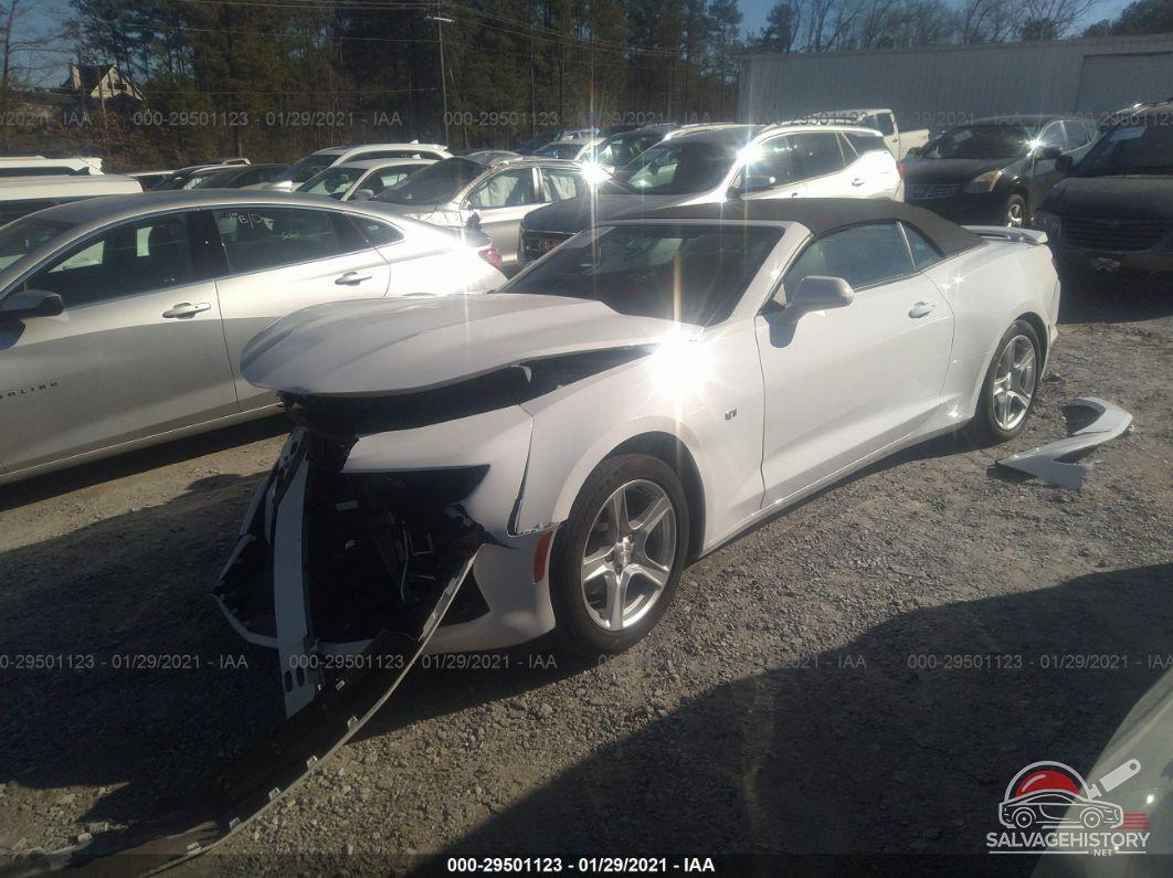 1G1FB3DX8L0123541 2020 CHEVROLET CAMARO photo no. 2