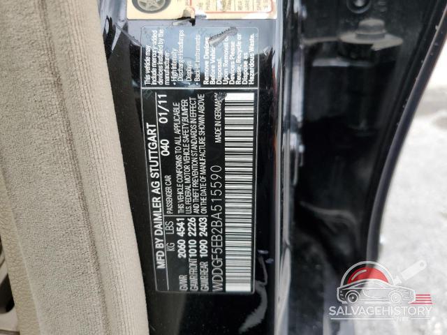 WDDGF5EB2BA515590 2011 MERCEDES-BENZ C-CLASS photo no. 12