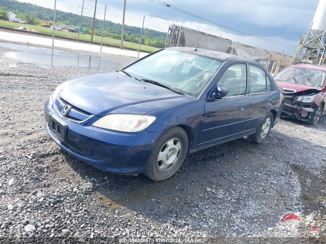 JHMES96665S006895 2005 HONDA CIVIC HYBRID photo no. 2