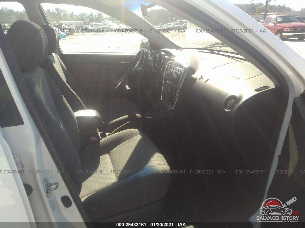 2T1KR32E55C551000 2005 TOYOTA MATRIX photo no. 5