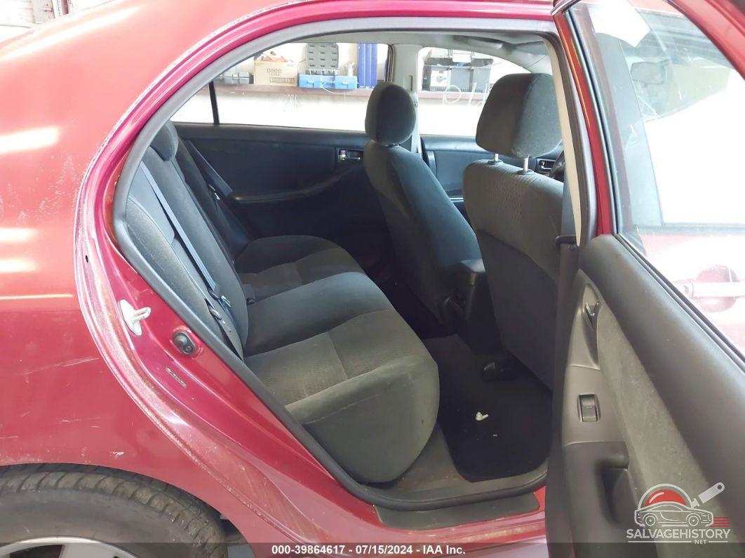 2T1BR32E45C380224 2005 TOYOTA COROLLA photo no. 8
