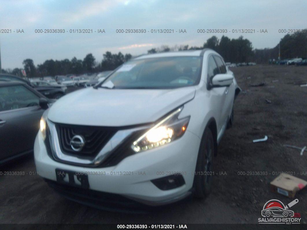 5N1AZ2MH9JN199376 2018 NISSAN MURANO photo no. 2