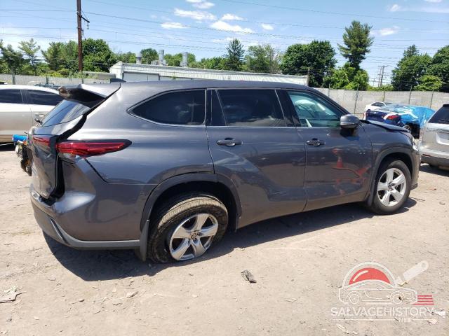 5TDBZRBHXNS225035 2022 TOYOTA HIGHLANDER photo no. 3