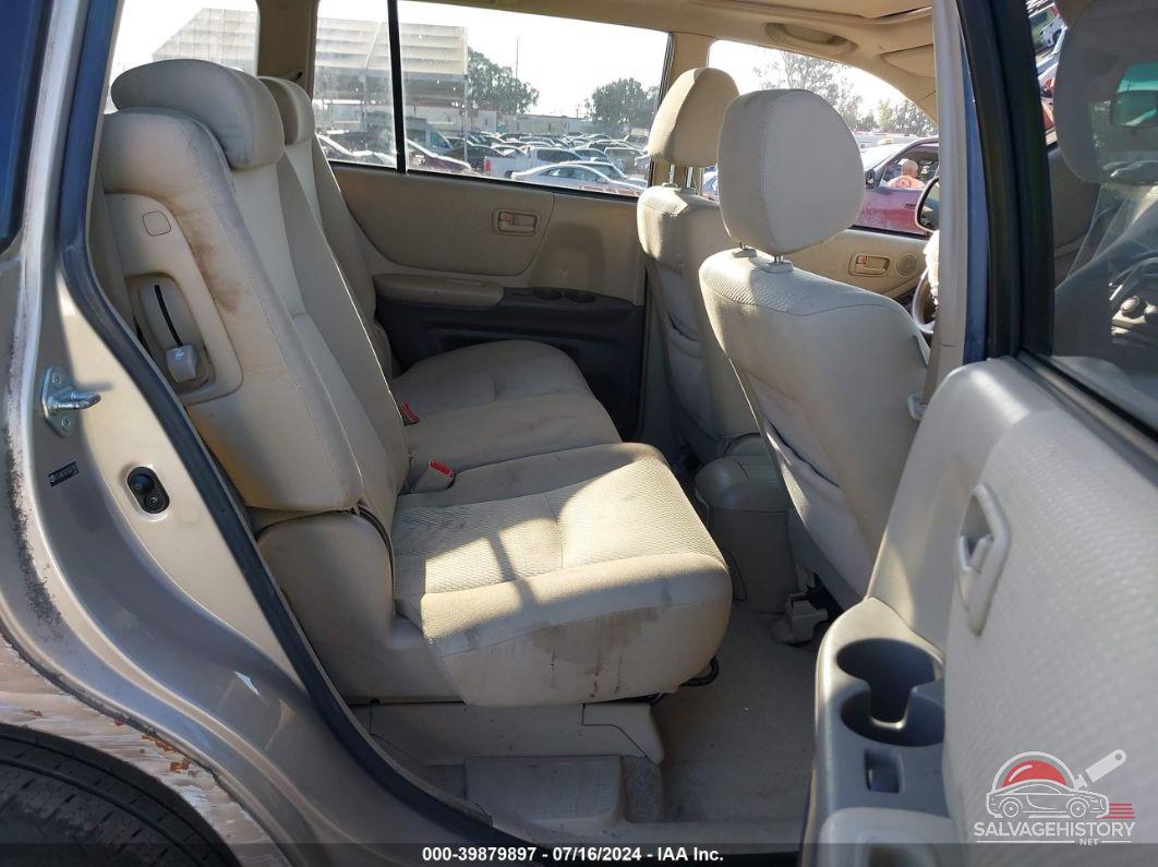 JTEDW21A370017397 2007 TOYOTA HIGHLANDER HYBRID photo no. 8