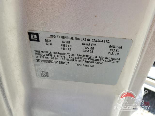 2G1WB5EK7B1188107 2011 CHEVROLET IMPALA photo no. 12