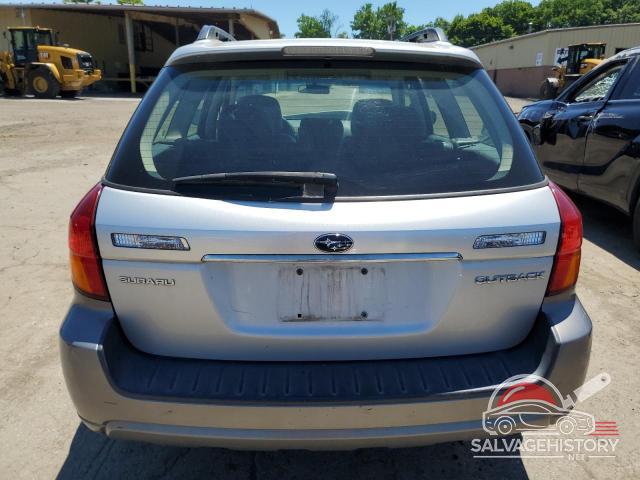 4S4BP61C367319176 2006 SUBARU LEGACY photo no. 6