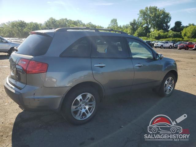 2HNYD28238H534569 2008 ACURA MDX photo no. 3