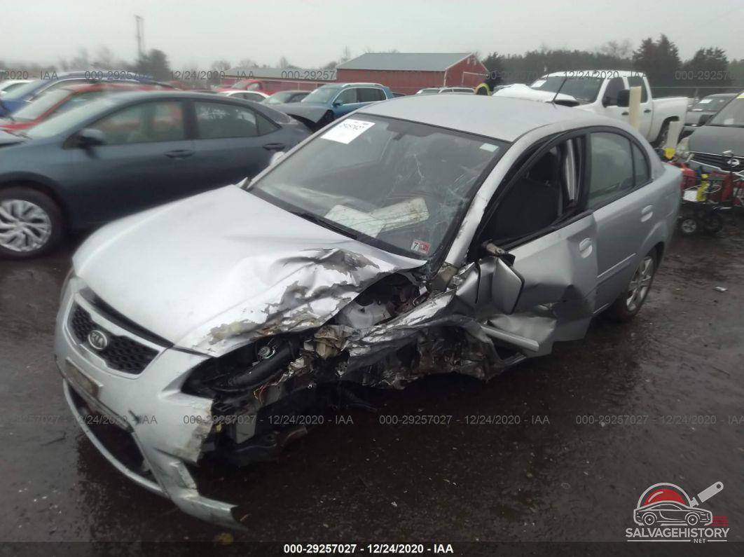 KNADH4A31A6634519 2010 KIA RIO photo no. 2