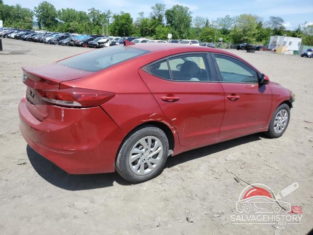 KMHD74LF2HU079448 2017 HYUNDAI ELANTRA photo no. 3