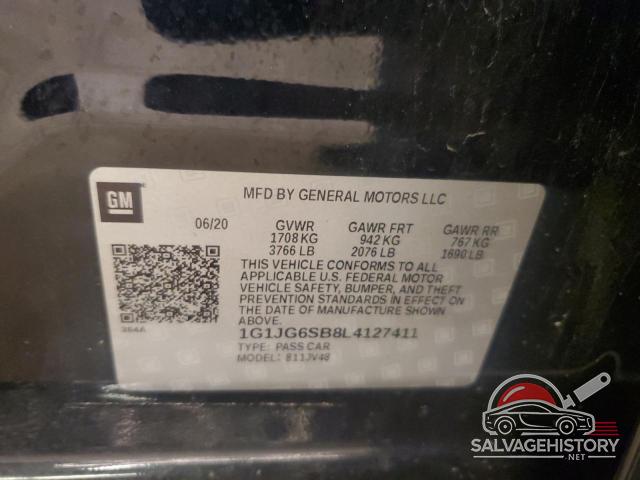 1G1JG6SB8L4127411 2020 CHEVROLET SONIC photo no. 12