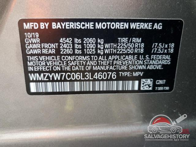 WMZYW7C06L3L46076 2020 MINI COOPER photo no. 12
