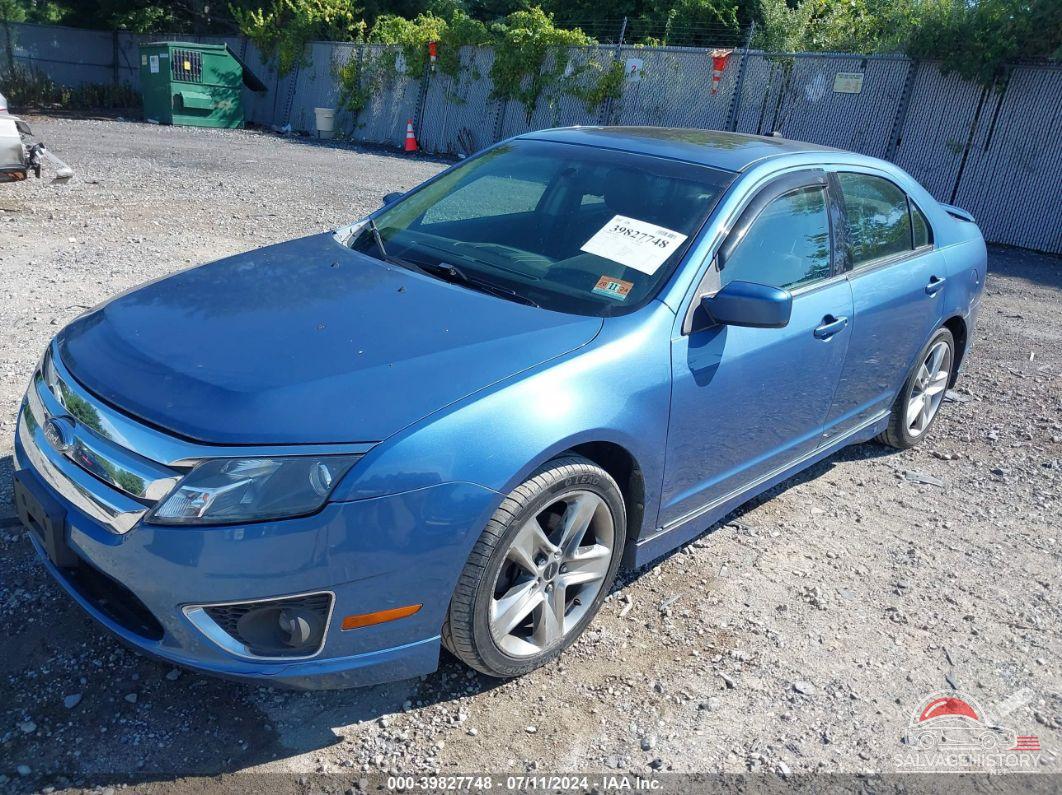 3FAHP0KC0AR253512 2010 FORD FUSION photo no. 2