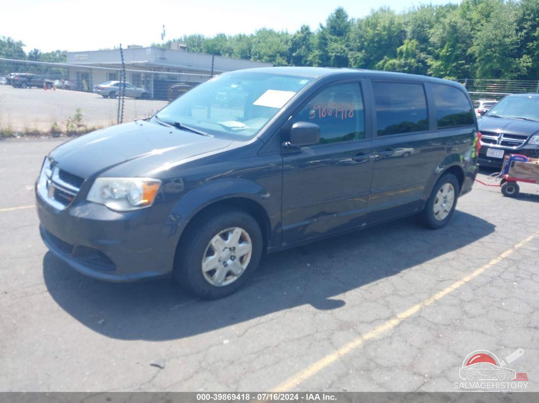2C4RDGBG3CR385434 2012 DODGE GRAND CARAVAN photo no. 2