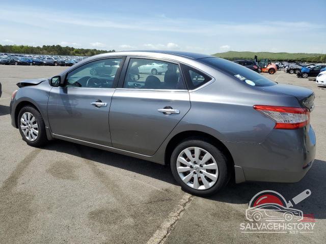 3N1AB7AP0FY322237 2015 NISSAN SENTRA photo no. 2