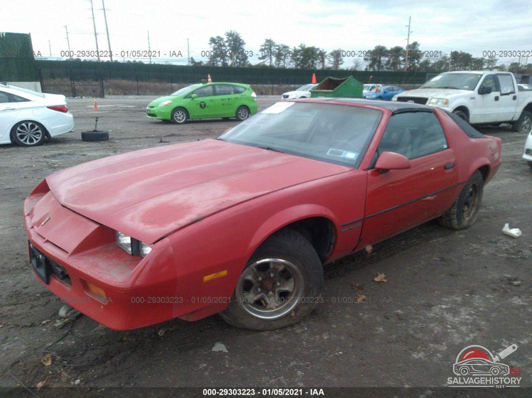 1G1FP87SXFN172942 1985 CHEVROLET CAMARO photo no. 2