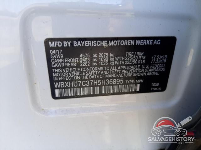 WBXHU7C37H5H36895 2017 BMW X1 photo no. 12