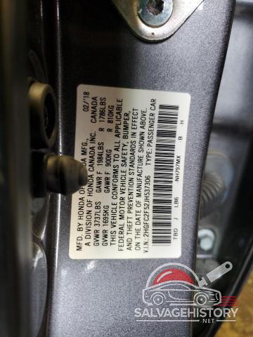 2HGFC2F52JH537306 2018 HONDA CIVIC photo no. 13