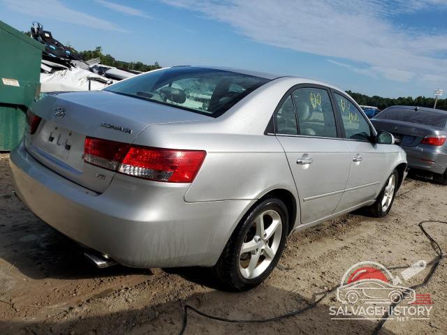 5NPEU46F47H178083 2007 HYUNDAI SONATA photo no. 3