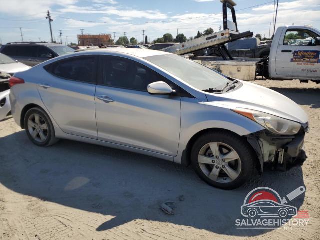KMHDH4AEXCU469102 2012 HYUNDAI ELANTRA photo no. 4