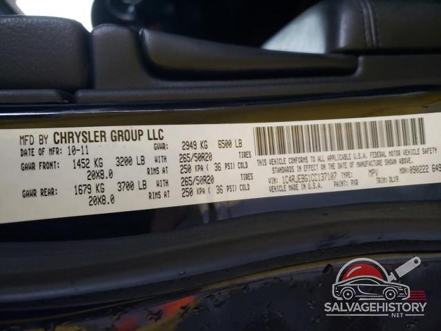 1C4RJEBG1CC137107 2012 JEEP GRAND CHER photo no. 14
