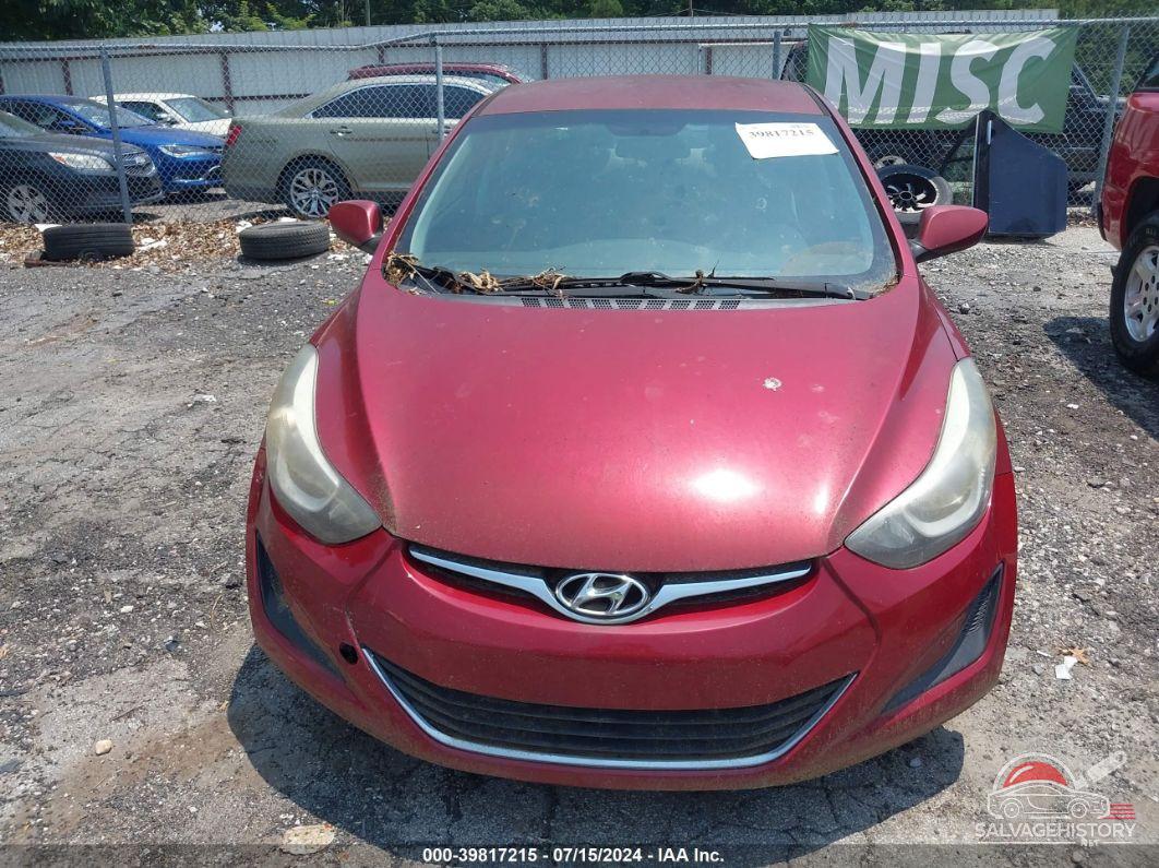 5NPDH4AE2GH743347 2016 HYUNDAI ELANTRA photo no. 6