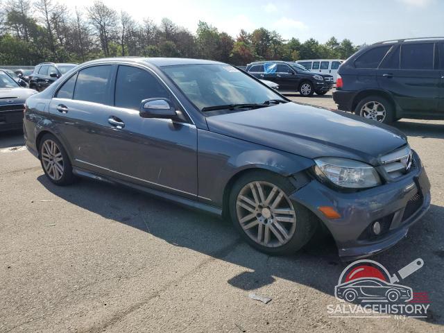 WDDGF81XX9F243564 2009 MERCEDES-BENZ C-CLASS photo no. 4