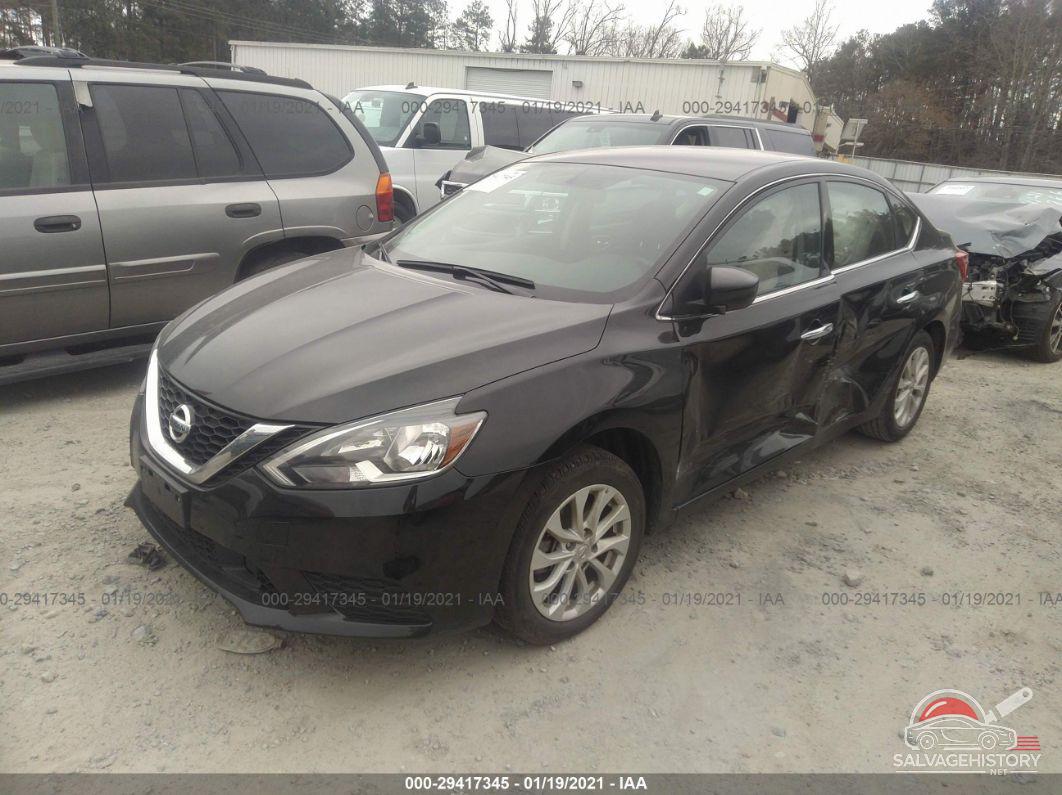 3N1AB7AP0KY374820 2019 NISSAN SENTRA photo no. 2