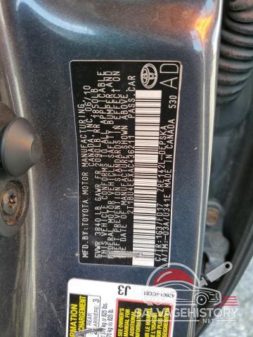 2T1BU4EEXAC436211 2010 TOYOTA COROLLA photo no. 12