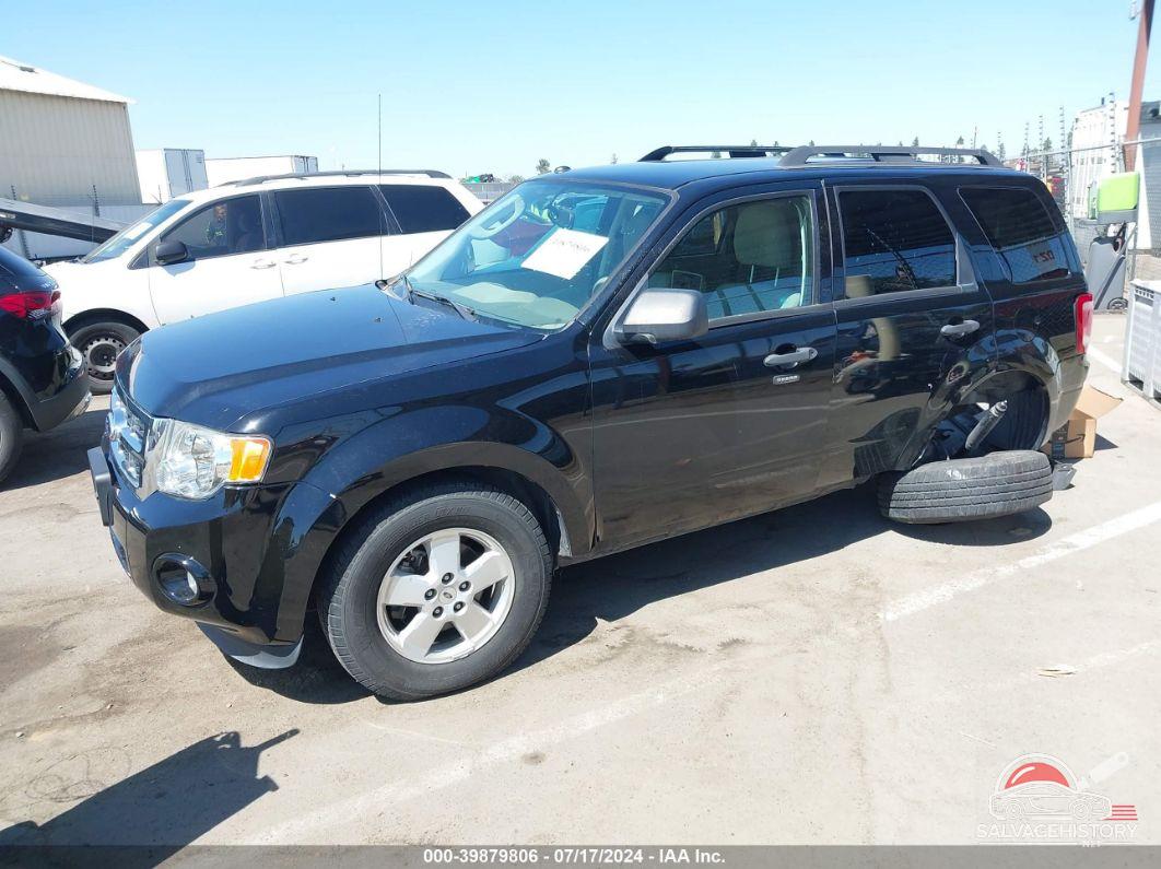 1FMCU0D78CKC54651 2012 FORD ESCAPE photo no. 2