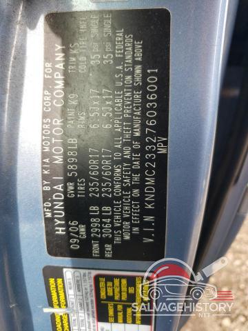 KNDMC233276036001 2007 HYUNDAI All Models photo no. 13