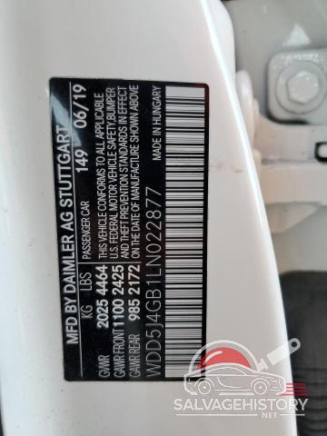 WDD5J4GB1LN022877 2020 MERCEDES-BENZ CLA-CLASS photo no. 12