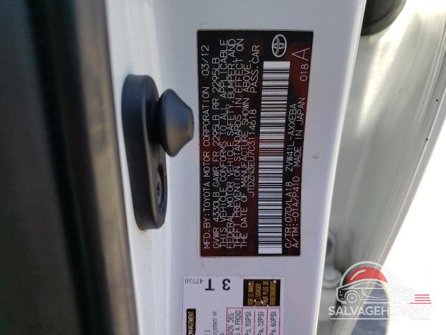 JTDZN3EU7C3114618 2012 TOYOTA PRIUS photo no. 12