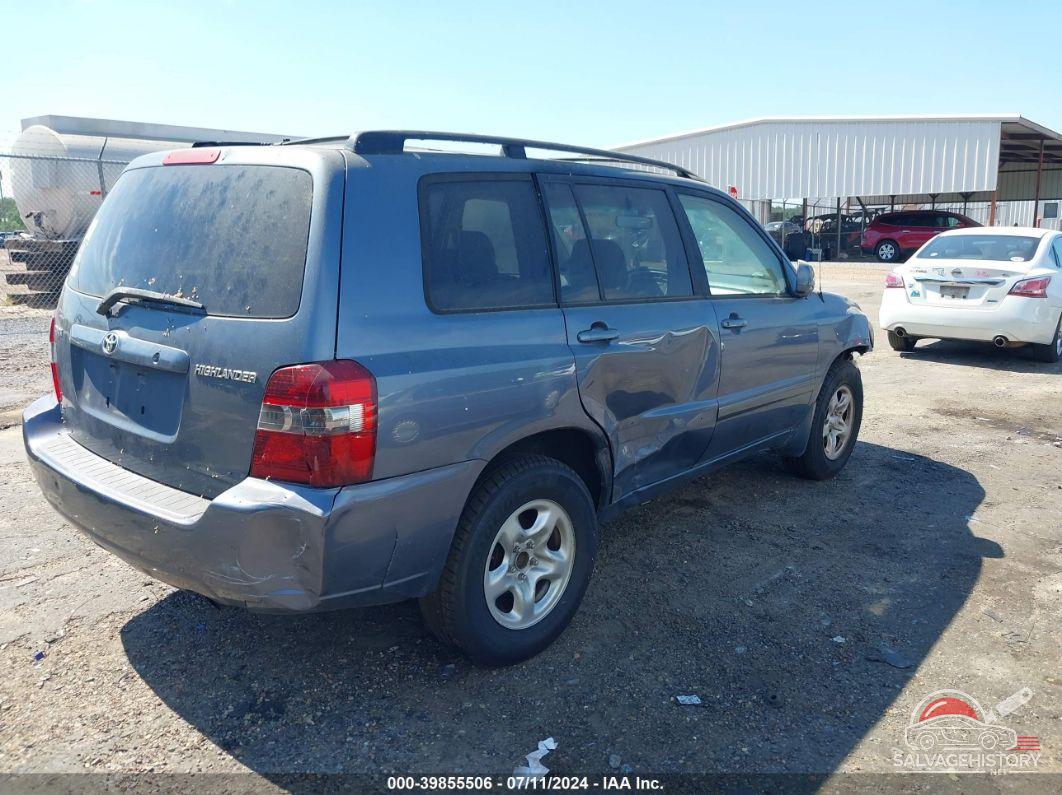 JTEGD21A140094560 2004 TOYOTA HIGHLANDER photo no. 4