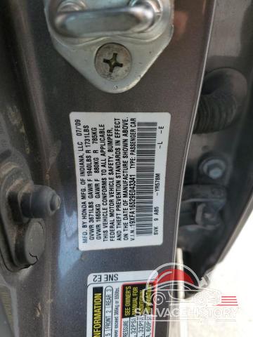 19XFA16529E043341 2009 HONDA CIVIC photo no. 13