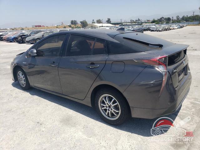 JTDKBRFU6H3572248 2017 TOYOTA PRIUS photo no. 2