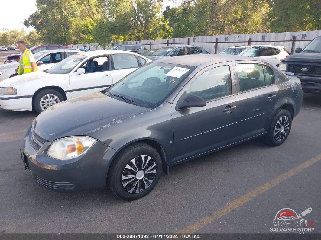 1G1AS58H197101891 2009 CHEVROLET COBALT photo no. 2