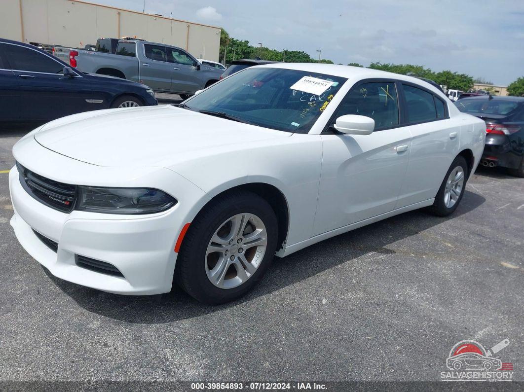 2C3CDXBG3NH239392 2022 DODGE CHARGER photo no. 2