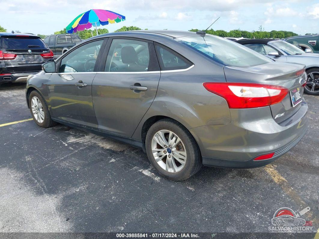 1FAHP3H26CL196704 2012 FORD FOCUS photo no. 3