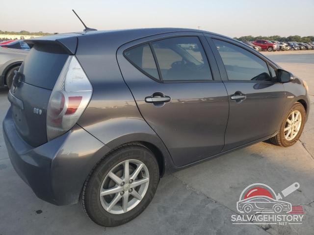 JTDKDTB31C1525637 2012 TOYOTA PRIUS photo no. 3