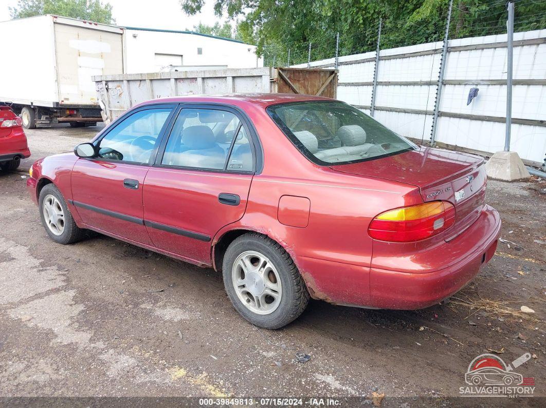 1Y1SK52882Z412423 2002 CHEVROLET GEO PRIZM photo no. 3